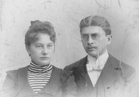 Elsa und Harry Vogel - meine Gro�eltern ca. 1900